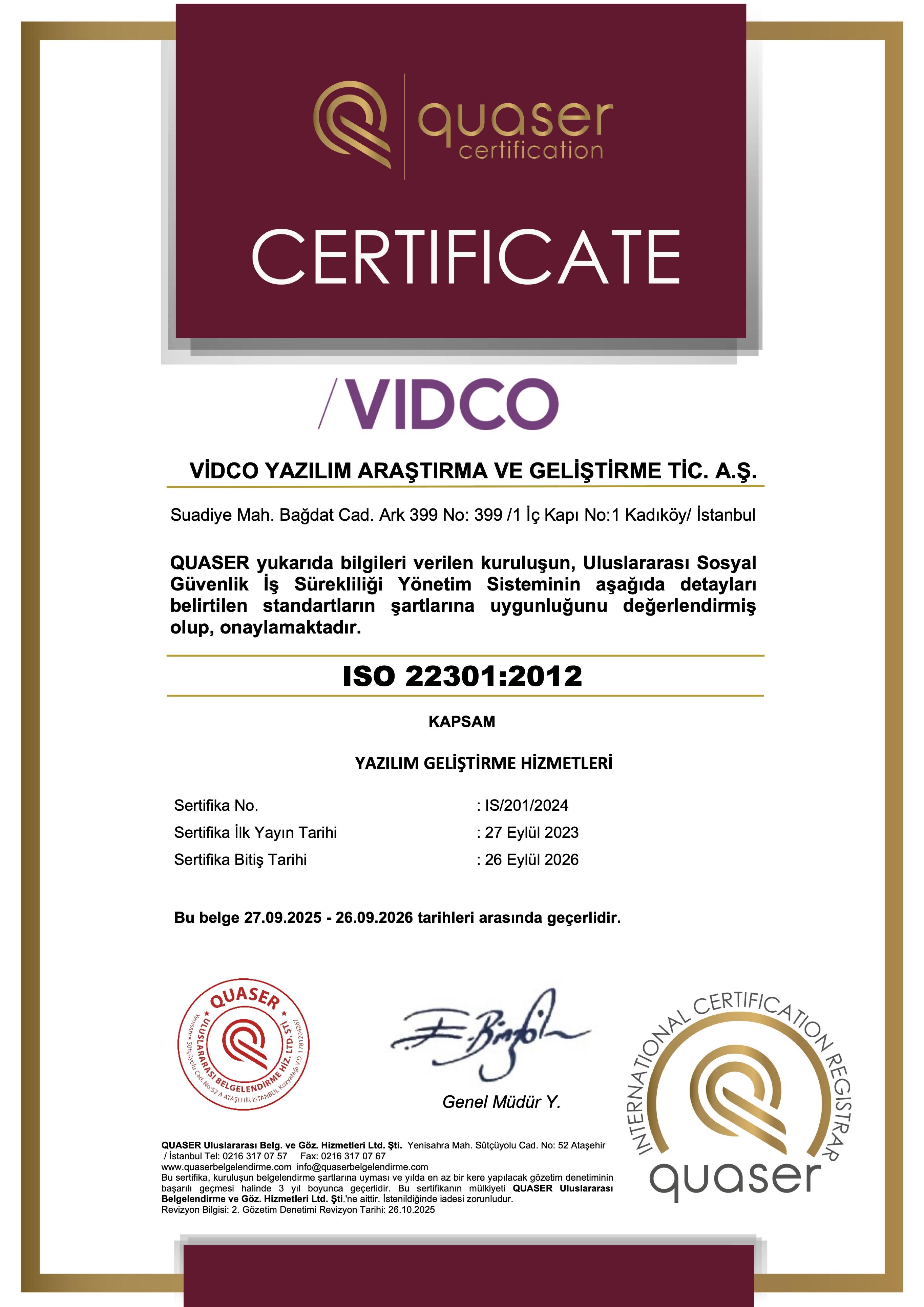 ISO 22301